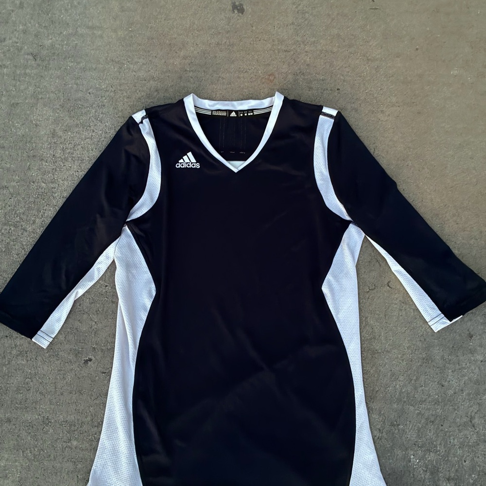 VTG Royal Dark Blue Adidas Workout Shirt